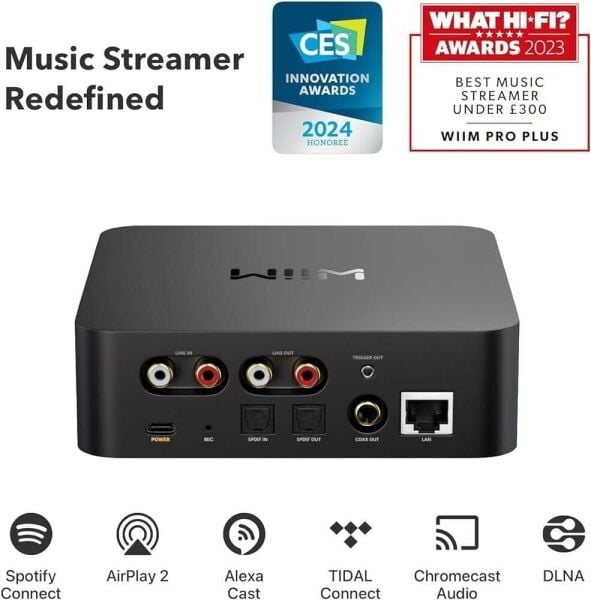 Wiim Pro Plus High-Res Audio Streamer