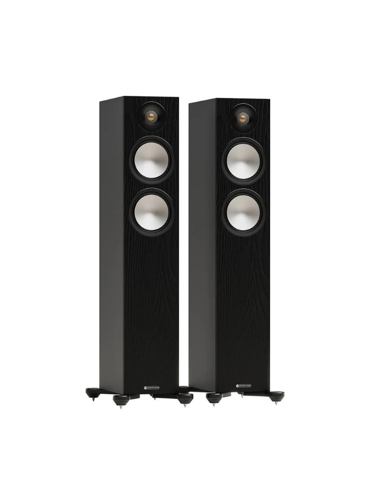 Monitor Audio Bronze 300 7G Kule Tipi Hoparlör Çift Siyah