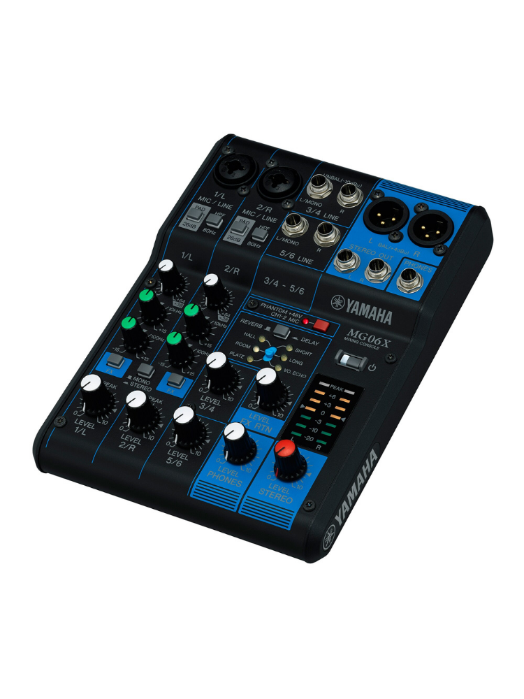 Yamaha MG06X 6 Kanal Analog Mixer