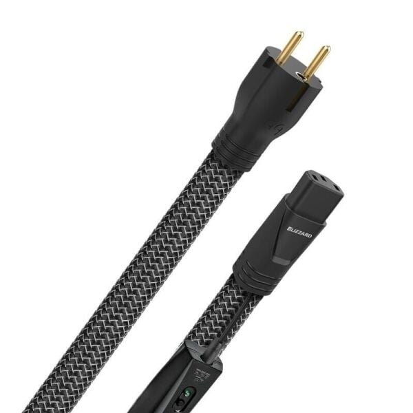 Audioquest Blizzard Low-Z/Noise-Dissipation 3-Pole Power Cable 2mt