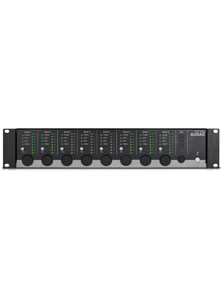 Audac MTX88 8 Bölgeli Ses Matrix