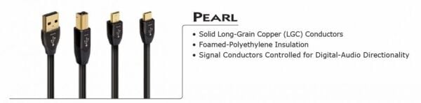 Audioquest Pearl USB A-B Kablo 3mt