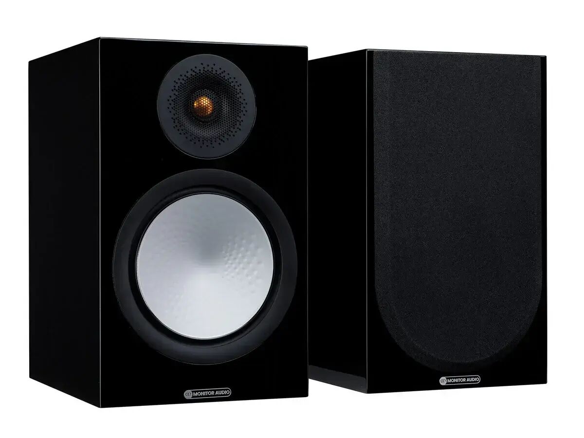 Monitor Audio Silver 100 7G Raf Tipi Hoparlör Çift Piano Black