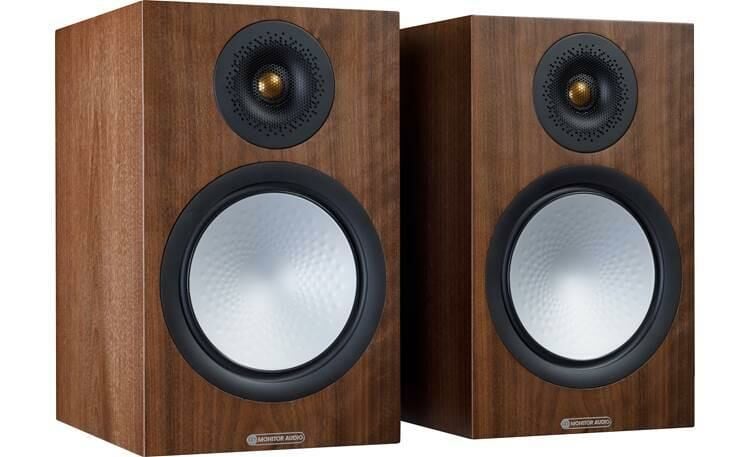 Monitor Audio Silver 100 7G Raf Tipi Hoparlör Çift Walnut