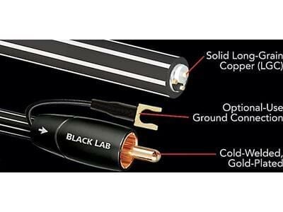 Audioquest Black Lab Subwoofer Kablo - 5 mt