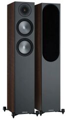 Monitor Audio Bronze 200 6G Kule Tipi Hoparlör Çift Walnut  Mağaza Teşhir Ürünü