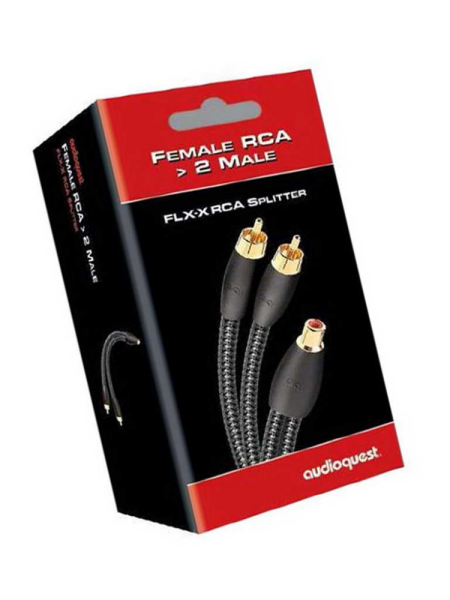 Audioquest F22M-FLX-X Splitters (Female to Two Male)