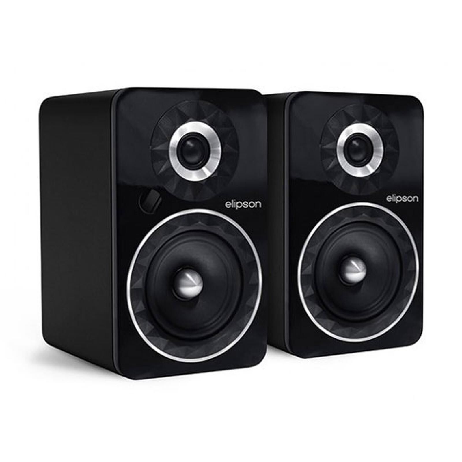 Elipson Prestige Facet 6B BT Aktif Bluetooth Hoparlör Çift Siyah Mağaza Teşhir Ürünü