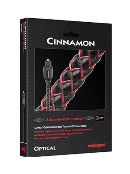 Audioquest Cinnamon Optical Kablo - 1.5 mt