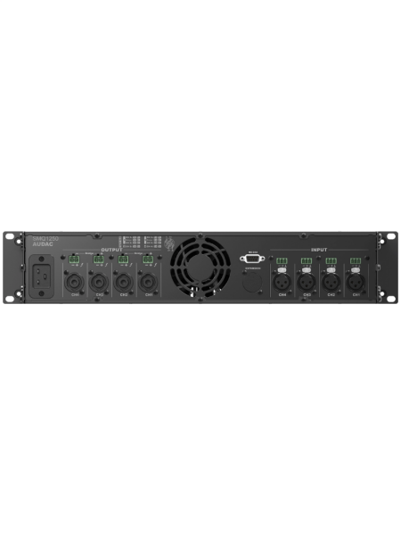 Audac SMQ1250 Dört Kanallı Güç Amplifikatörü 4 x 1250W