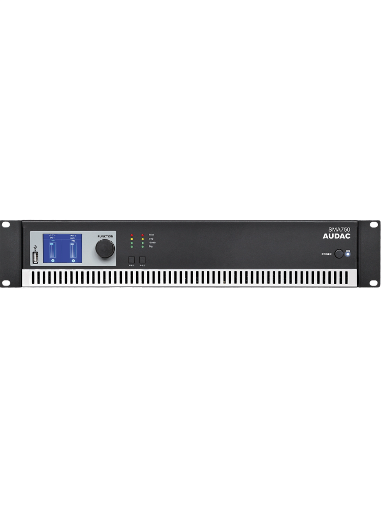 Audac SMA750 İki Kanallı Güç Amplifikatörü 2 x 750W