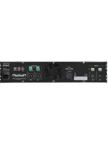 Audac SMA750 İki Kanallı Güç Amplifikatörü 2 x 750W