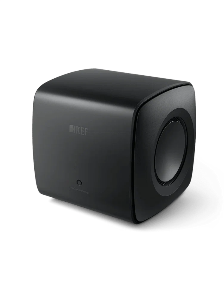 Kef KC 62 Kompakt Subwoofer Karbon Siyah