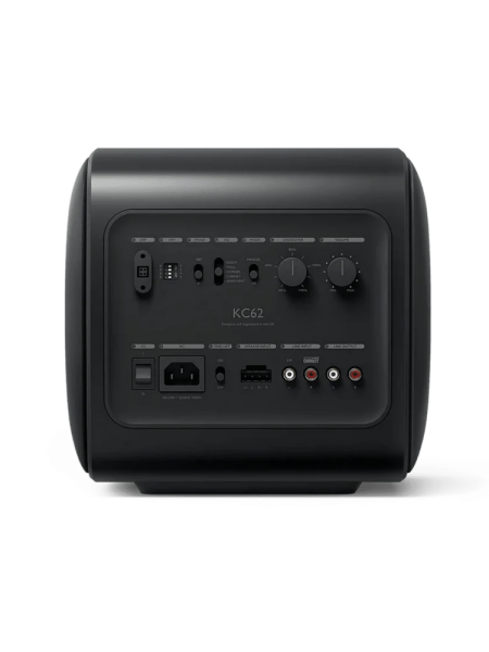 Kef KC 62 Kompakt Subwoofer Karbon Siyah