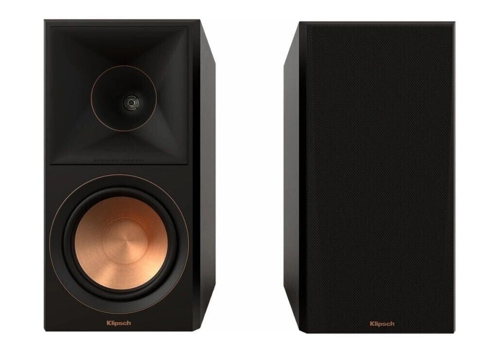 Klipsch RP-600M II Raf Tipi Pasif Hoparlör Çift Siyah | Raf Tipi