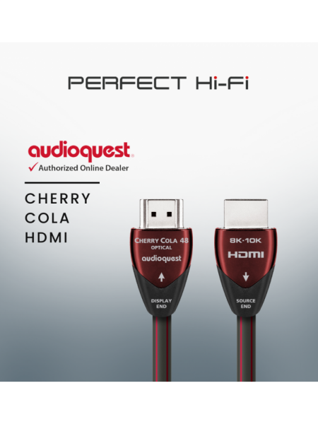 Audioquest Cherry Cola Active Optical 4K HDMI Kablo 5 MT