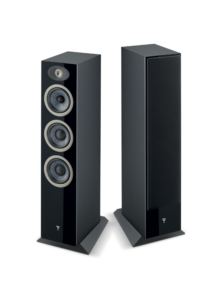 Focal Theva N2 Kule Tipi Hoparlör Çift Siyah