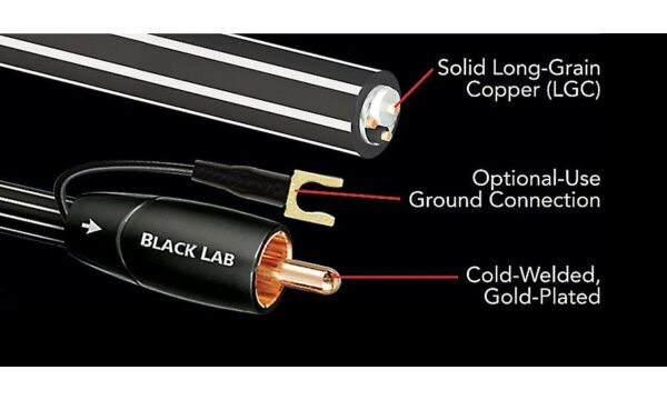 Audioquest Black Lab Subwoofer Kablo - 3 mt