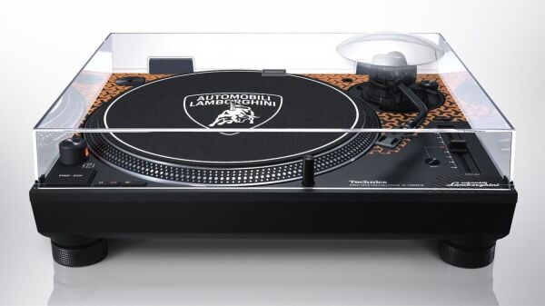 Technics SL-1200M7BED Special Edition Lamborghini Direct Drive Turntable Turuncu