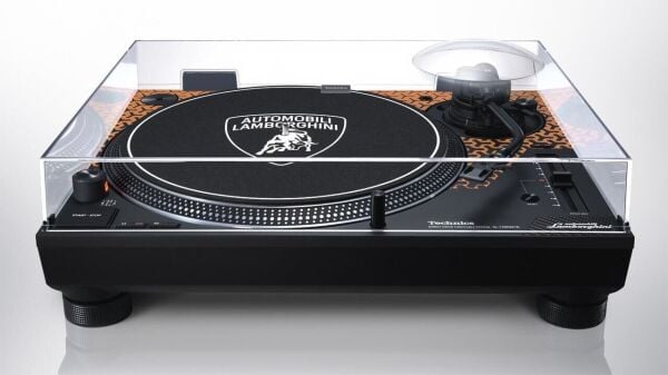 Technics SL-1200M7BED Special Edition Lamborghini Direct Drive Turntable Turuncu