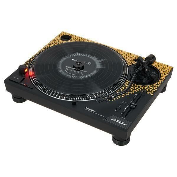 Technics SL-1200M7BEY Special Edition Lamborghini Direct Drive Turntable Sarı