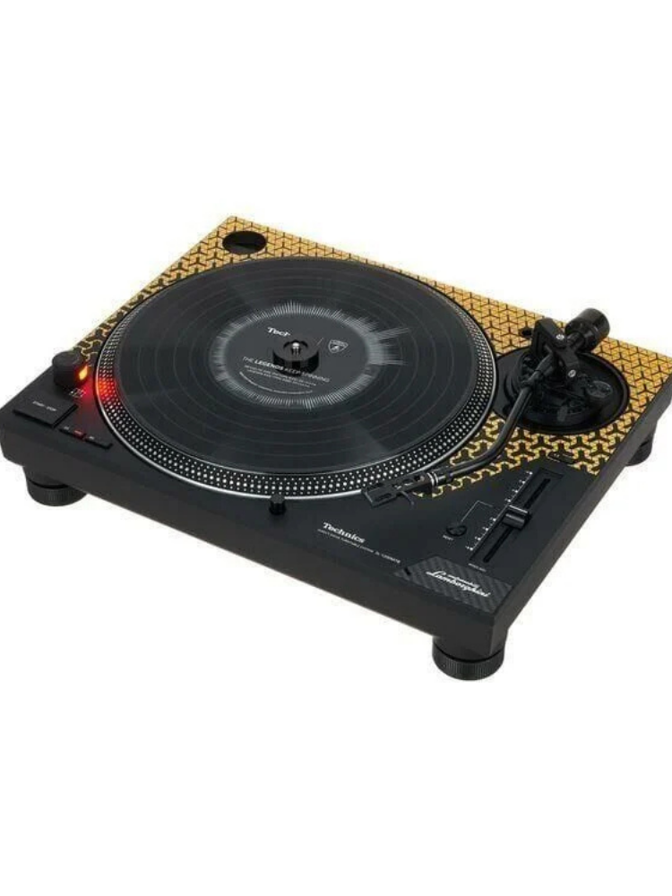 Technics SL-1200M7BEY Special Edition Lamborghini Direct Drive Turntable Sarı