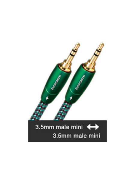 Audioquest Evergreen 3,5mm-3,5mm AUX Kablo 3mt