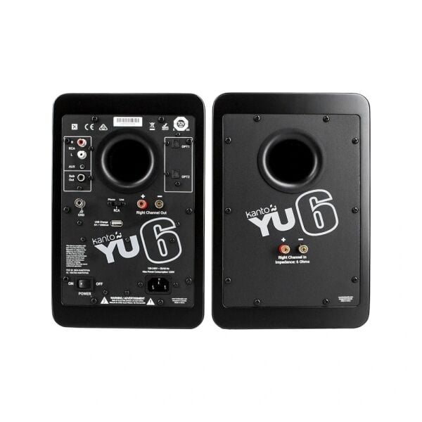 Kanto YU6 Bluetooth Özellikli Aktif Hoparlör Siyah