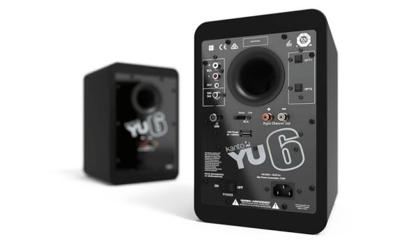 Kanto YU6 Bluetooth Özellikli Aktif Hoparlör Siyah