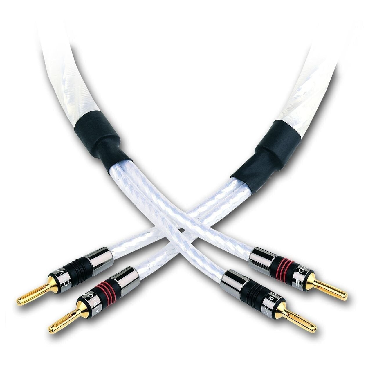 QED QE-1484 Genesis Silver Spiral Hoparlör Kablosu 2x3mt