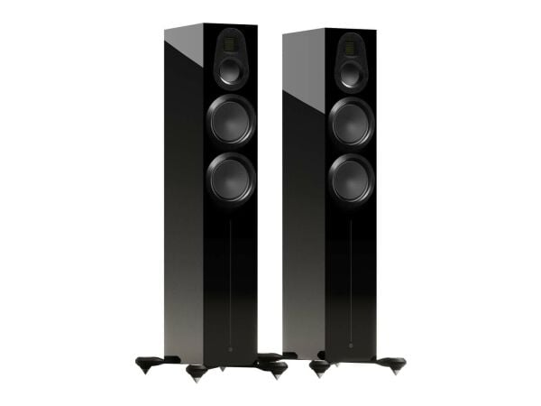 Monitor Audio Gold 300 6G Kule Tipi Hoparlör Çift Siyah