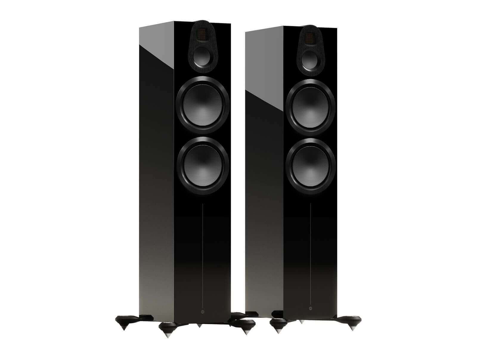 Monitor Audio Gold 500 6G Kule Tipi Hoparlör Çift Siyah