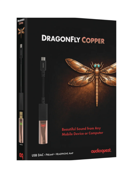 Audioquest DragonFly Copper USB Digital-to-Analog Converter