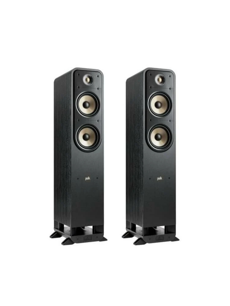 Polk Audio Signature S-55 EL Kule Tipi Hoparlör Çift Siyah