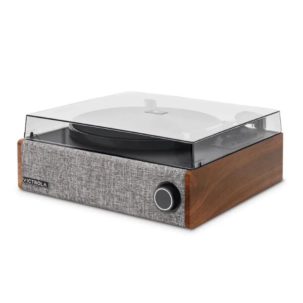 Victrola Eastwood Bluetooth'lu Hoparlörlü Pikap Walnut