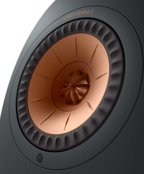 KEF LS50 Wireless II HiFi Aktif Hoparlör Çift Karbon Siyah