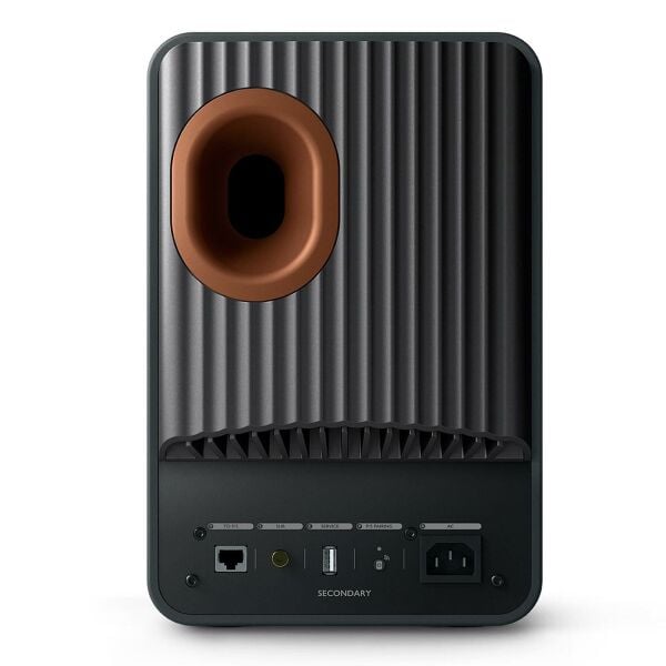 KEF LS50 Wireless II HiFi Aktif Hoparlör Çift Karbon Siyah