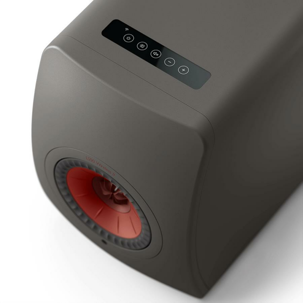 KEF LS50 Wireless II HiFi Aktif Hoparlör Çift Titanyum Gri
