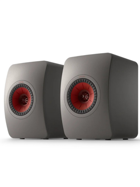 KEF LS50 Wireless II HiFi Aktif Hoparlör Çift Titanyum Gri