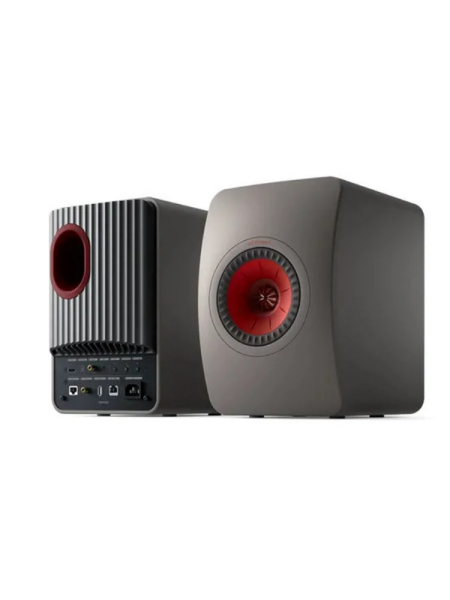 KEF LS50 Wireless II HiFi Aktif Hoparlör Çift Titanyum Gri