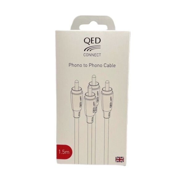 QED QE8104 Connect RCA-RCA kablo 1.5 Metre