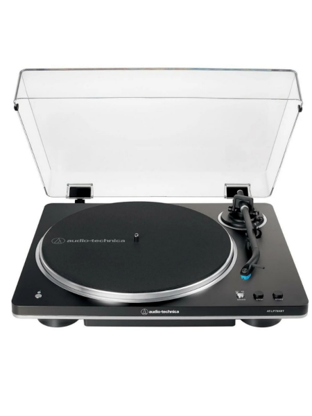 Audio-Technica AT-LP70XBT Full Otomatik Pikap Black-Silver