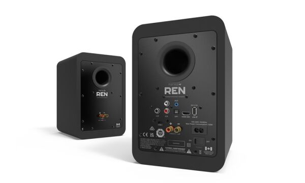 Kanto RENMB-C Aktif Bluetooth Hoparlör Çift Mat Siyah