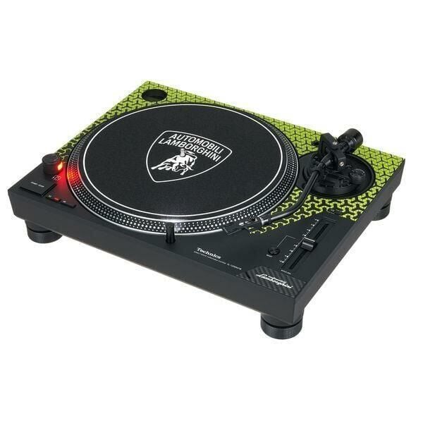 Technics SL-1200M7BEG Special Edition Lamborghini Direct Drive Turntable Yeşil