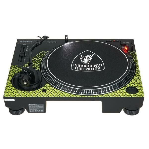 Technics SL-1200M7BEG Special Edition Lamborghini Direct Drive Turntable Yeşil
