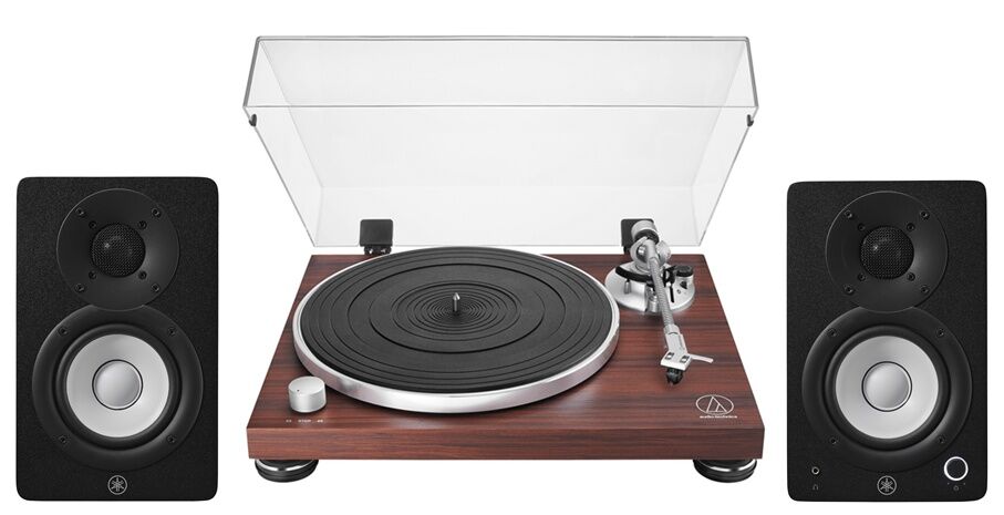 Audio-Technica AT-LPW50BTRW- Yamaha HS4 Müzik Sistemi