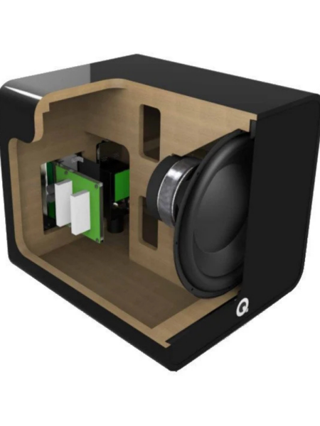 Q Acoustics Q B12 Subwoofer Carbon Black