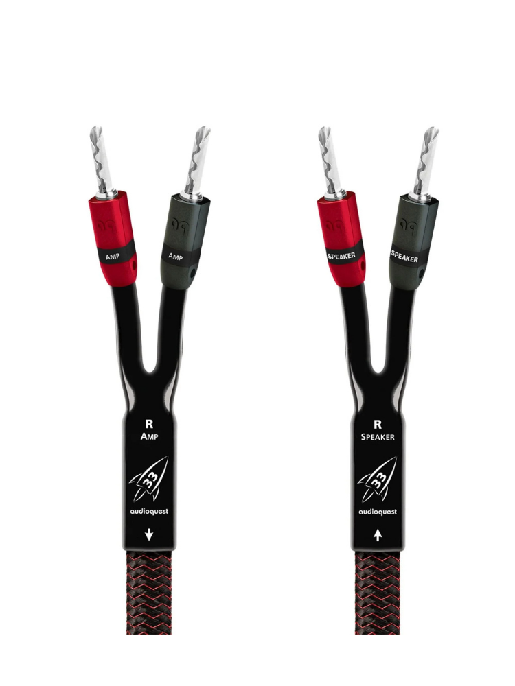 Audioquest Rocket 33 Banana Speaker Cable 2mt