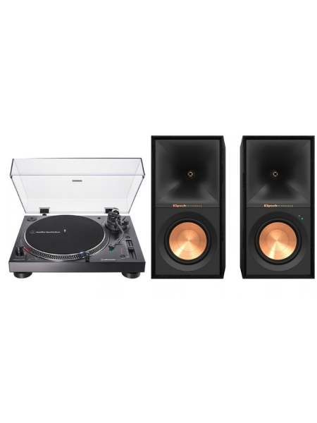 Audio-Technica AT-LP120XUSBBK&Klipsch R-50PM Pikap Müzik Sistemi