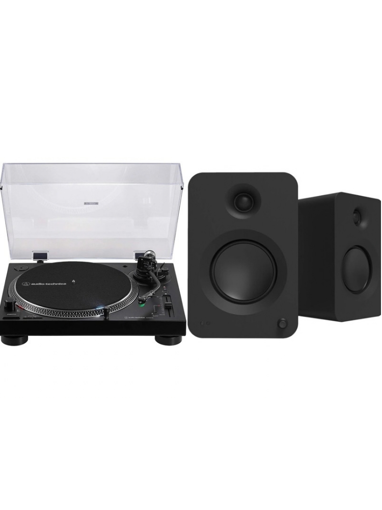 Audio-Technica AT-LP120XUSBBK&Kanto RENMB Pikap Müzik Sistemi